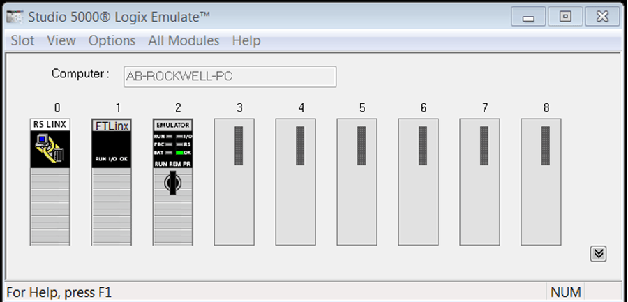 emulate rockwell plc